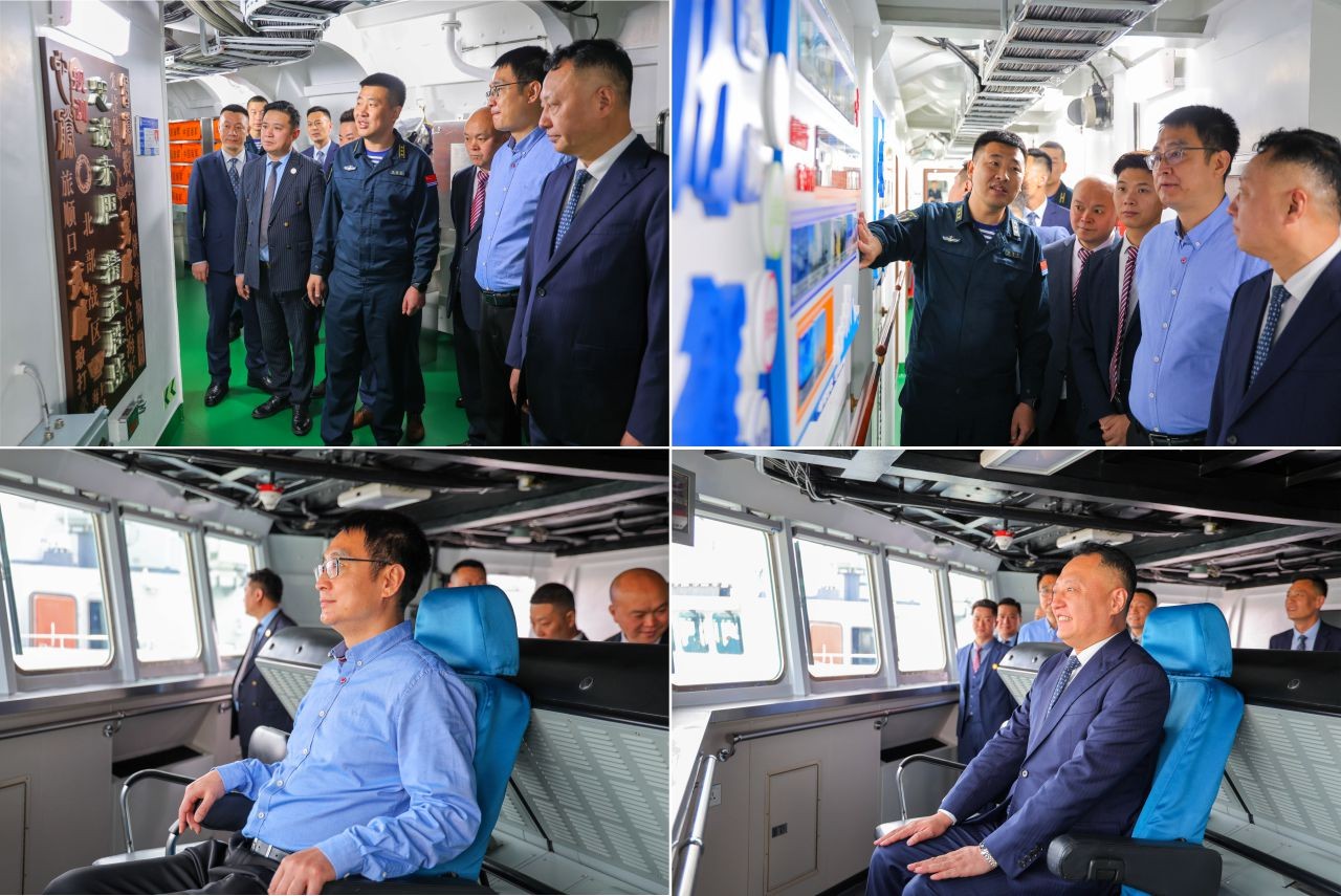 同舟共济 舰傲深蓝 ——银河8366cc随成都市双拥慰问团对成都舰进行慰问(图7)