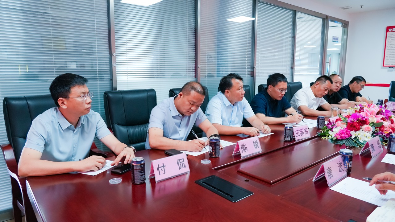 陕西省勉县县委副书记、县长李波一行莅临星瑞集团考察交流(图3)