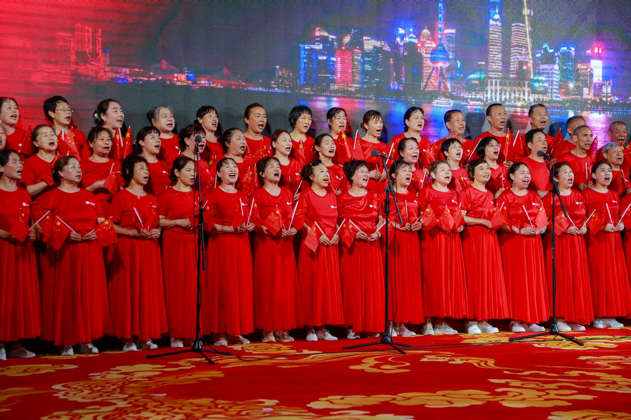 赤心永驻 声颂华章——银河8366cc庆祝中国共产党成立104周年主题歌咏比赛在蓉成功举行(图36)